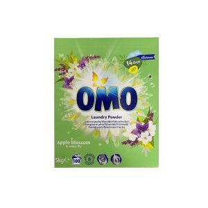 Omo Waspoeder Apple Blossom & Water Lily - 100sc - 5kg