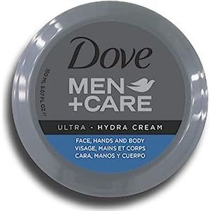 Dove Men+Care Ultra-Hydra Cream - hydraterende werking voor gezicht, handen, lichaam - geschikt voor alle huidtypes, 150 ml