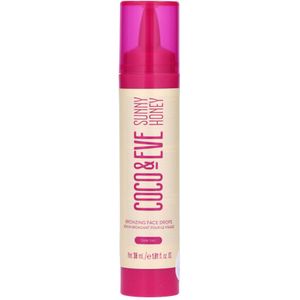 Coco & Eve Sunny Honey Bronzing Face Drops (Dark Tan)