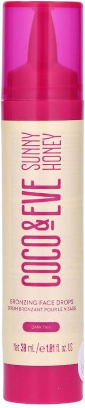Coco & Eve Sunny Honey Bronzing Face Drops (Dark Tan)