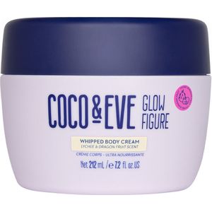 Coco & Eve Glow Figure Whipped Body Cream: Lychee & Dragon Fruit Scent
