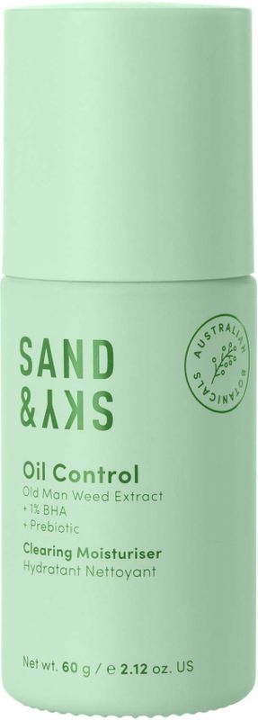 Sand & Sky - Oil Control Clearing Moisturiser - Gezichtscrème - Hydraterend - Matte Finish