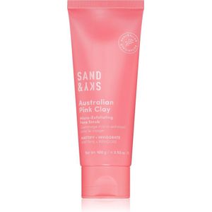 Sand & Sky - Australian Pink Clay Micro-Exfoliating Face Scrub Gezichtsscrub en -peeling 100 g