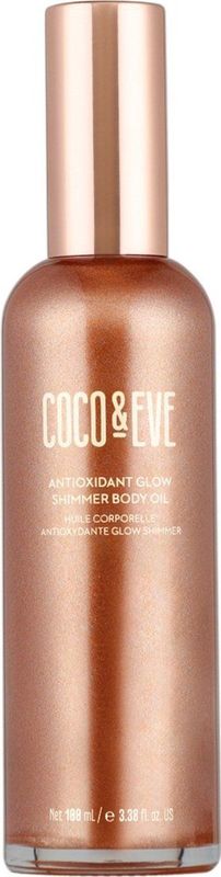 Coco & Eve - Antioxidant Glow Shimmer Body Oil - 100 ml - Vegan Squalan
