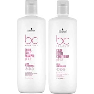 Schwarzkopf BC Color Freeze Shampoo & Conditioner - 2x1000ml