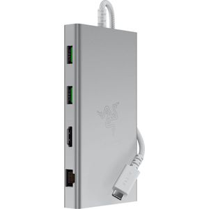 Razer - USB-C Dockingstation - 11 Poorten - HDMI - Gigabit Ethernet - USB-A en -C