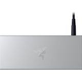 Razer - USB 4 Dock - Docking Station - Mercury Wit - 14 Poorten
