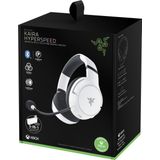 Razer - Kaira Hyperspeed - Gaming Headset - Wit, Zwart - Draadloos