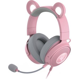 Razer Kraken Kitty Pro Kwarts (P) (Bedraad), Gaming headset, Roze