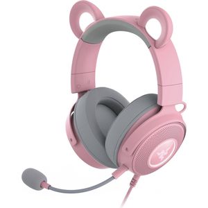 Razer - RZ04-04510200-R3M1 Koptelefoon - Roze - Chroma RGB - Verwisselbare Oorontwerpen