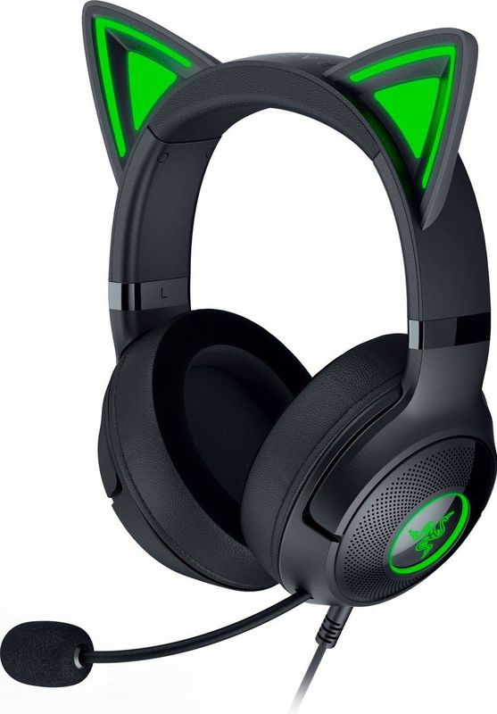 Razer - Kraken Kitty V2 - Headset - Zwart - Razer Chroma™ RGB