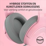 Razer - Kraken Kitty V2 - Bedrade Hoofdtelefoon - Rozenkwarts - RGB Verlichting