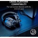Razer - Blackshark V2 X - Gaming Headset - Zwart - Kunststof