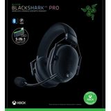Razer BlackShark V2 Pro Draadloze Headset (Xbox Licensed) Zwart Xbox Series X, Xbox One X, Xbox One & PC