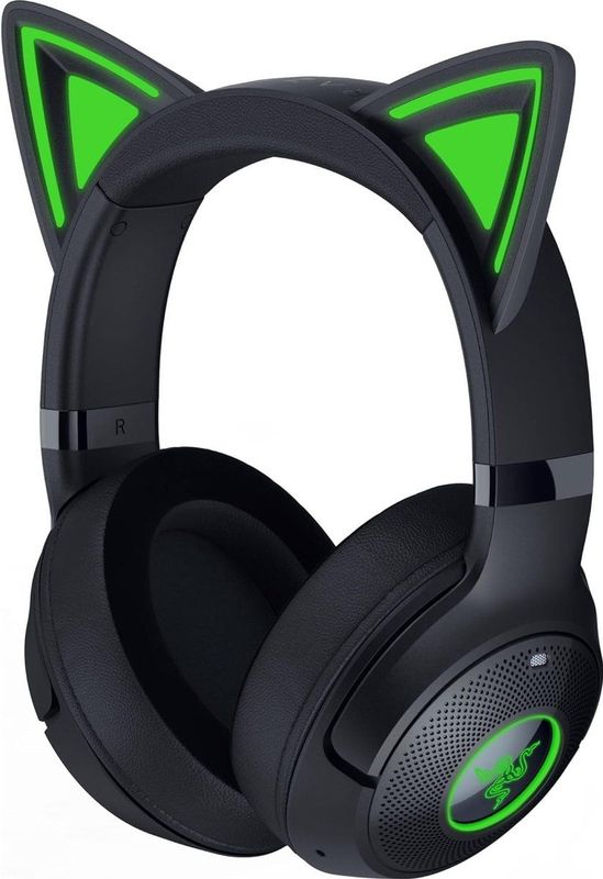 Razer - Kraken Kitty V2 - Draadloze Gamingheadset - Zwart - Razer Chroma™ RGB