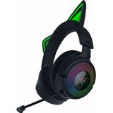 Razer - Kraken Kitty V3 Pro - Draadloze Gamingheadset - Zwart - RGB Kitty