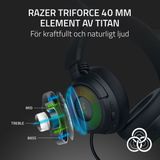 Razer - Kraken Kitty V3 Pro - Draadloze Gamingheadset - Zwart - RGB Kitty