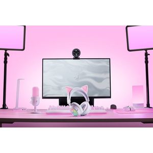 Razer Kraken Kitty V3 Pro - Draadloze Gamingheadset - Wit - THX Spatial Audio