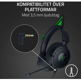 Razer Kraken Kitty V3 X - Bedrade Headset - Zwart - HyperClear Cardioïde Microfoon - TriForce 40 mm Drivers