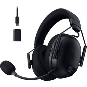 Razer - BlackShark V3 Pro - Draadloze Hoofdtelefoon - Zwart - Actieve Ruisonderdrukking - 50 mm Luidsprekers