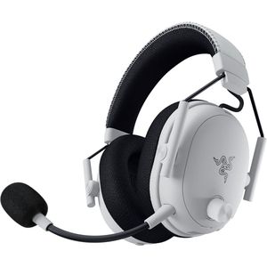 Razer - BlackShark V3 Pro - Draadloze Hoofdtelefoon - Wit - Actieve Annulering - 50 mm Luidsprekers