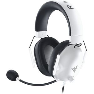 Razer - BlackShark V2 X - Bedrade E-sporthoofdtelefoon - Wit - 50 mm Luidsprekers