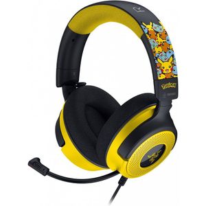 Razer Kraken V4 X - Bedrade USB PC Gaming Headset - Pokémon Edition - TriForce 40mm Drivers - Intrekbare Cardioïde Mic - Surround Sound - Chroma RGB