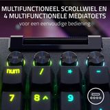 Razer BlackWidow V4 Pro - Mechanisch Gaming Toetsenbord - Green Switch - Razer Chroma RGB - Qwerty