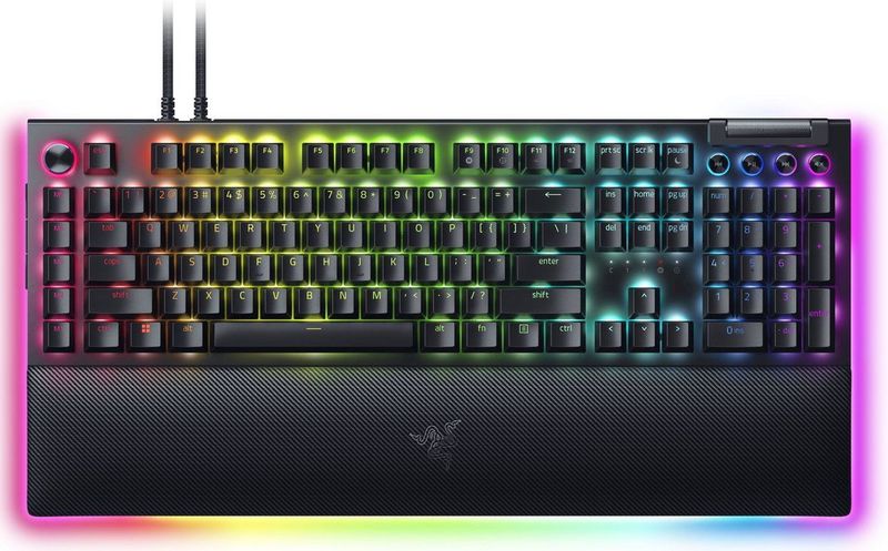 Razer BlackWidow V4 Pro - Mechanisch Gaming Toetsenbord - Green Switch - Razer Chroma RGB - Qwerty