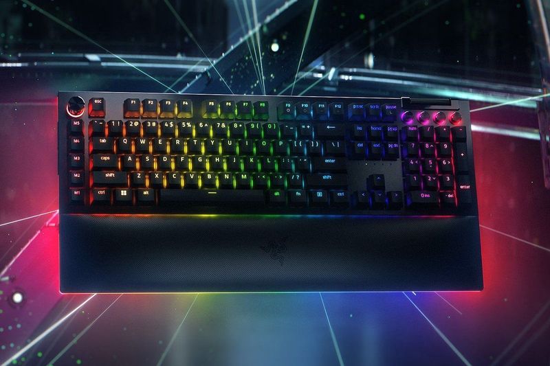 Razer BlackWidow V4 Pro toetsenbord Gamen USB QWERTZ Duits Zwart