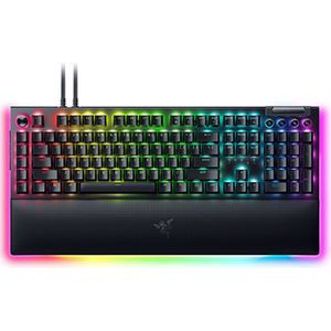 Razer BlackWidow V4 Pro toetsenbord Gamen USB QWERTZ Duits Zwart