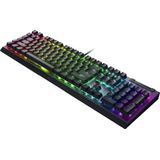 Razer BlackWidow V4 X (Green Switch) - Mechanische Gaming-Tastatur mit Razer Chroma RGB (Mechanische Green Switches, 6 eigene Makro-Tasten, Doubleshot-ABS-Tastenkappen) QWERTY US-Layout | Schwarz