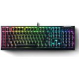 Razer - BlackWidow V4 - Gaming-toetsenbord - Zwart - Razer Chroma RGB - Gele Mechanische Schakelaars