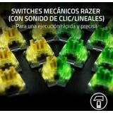 Razer - BlackWidow V4 - Gaming-toetsenbord - Zwart - Razer Chroma RGB - Gele Mechanische Schakelaars