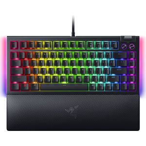 Razer - BlackWidow V4 - Gaming-toetsenbord - Zwart - Mechanisch - Hot-swappable