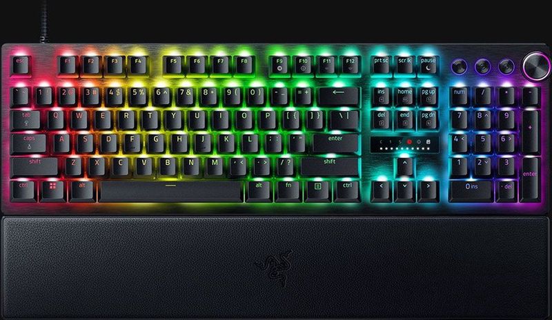 Razer Huntsman V3 Pro toetsenbord Gamen USB QWERTZ Duits Zwart