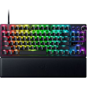 Razer Huntsman V3 Pro Tenkeyless - Gaming Toetsenbord - TKL - Optische Switches - RGB - Qwerty - Zwart