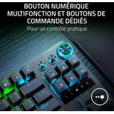 Razer Huntsman V3 Pro Tenkeyless - Gaming Toetsenbord - TKL - Optische Switches - RGB - Azerty - Zwart