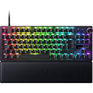 Razer Huntsman V3 Pro Tenkeyless - Gaming Toetsenbord - TKL - Optische Switches - RGB - Azerty - Zwart