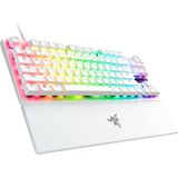 Razer - Huntsman V3 Pro Tenkeyless - Gaming Toetsenbord - Wit - Optische Switches - RGB