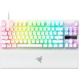 Razer - Huntsman V3 Pro Tenkeyless - Gaming Toetsenbord - Wit - Optische Switches - RGB