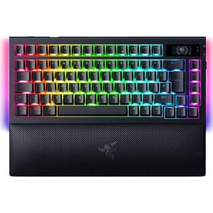 Razer BlackWidow V4 Pro 75% - Draadloos Gaming Toetsenbord - Hot Swappable - Intl. US Layout (ISO)