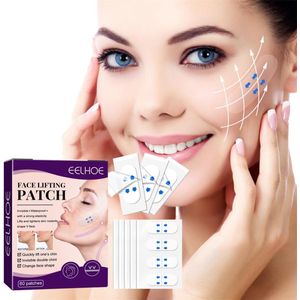 GEZICHTSLIFTSTRIPS || 60 STUKS ||Face Tape || Transparant ||