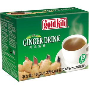 Gold Kili - Gember Drink - Instant Natural Ginger Tea - 20 Zakjes
