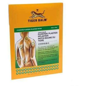 Baume Du Tigre - Spierbalsem - Verkoelend - 3 Pleisters - Medisch Hulpmiddel