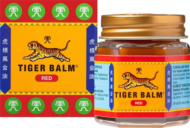 Tijgerbalsem - Rood - Sterk - 30gr - Natuurlijke Ingrediënten