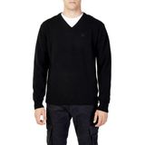 Sergio Tacchini - Gebreide Trui - Grijs - V-hals - Lange Mouwen