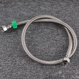 2 PCS 1.2m Steel Hat 304 Stainless Steel Metal Knitting Hose Toilet Water Heater Hot And Cold Water High Pressure Pipe 4/8 inch DN15 Connecting Pipe