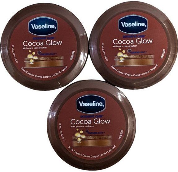 Vaseline Body Cream Cocoa Glow 75 ml