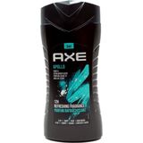 Axe 3 in 1 douchegel facewash & shampoo mannen apollo